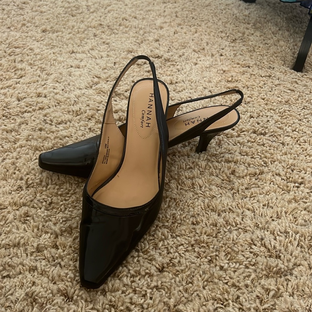 Black Low Heel shoes